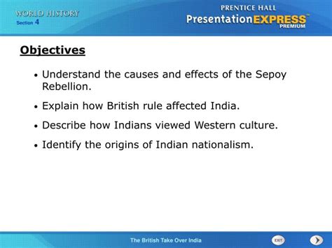 PPT - Understand the causes and effects of the Sepoy Rebellion. Explain ...