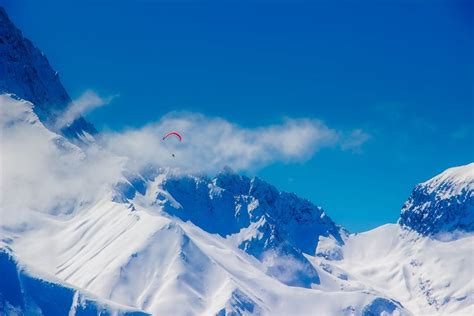 Scenic View of Mountains Against Sky · Free Stock Photo