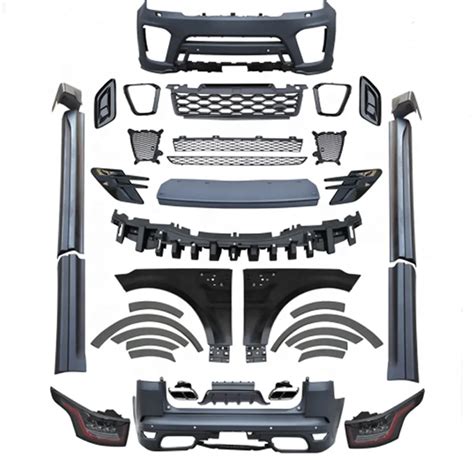 KIT CORPO PP OE SVR PARA GAMA ROVER SPORT 2013 2017 FACELIFT RR