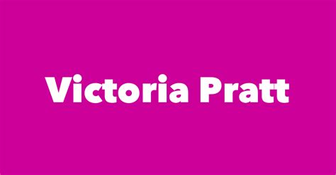 Victoria Pratt Spouse Children Birthday And More
