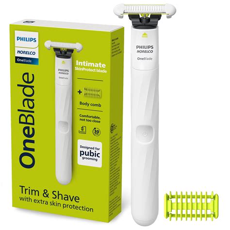 Amazon.com: Philips Norelco OneBlade Intimate, Designed for Pubic