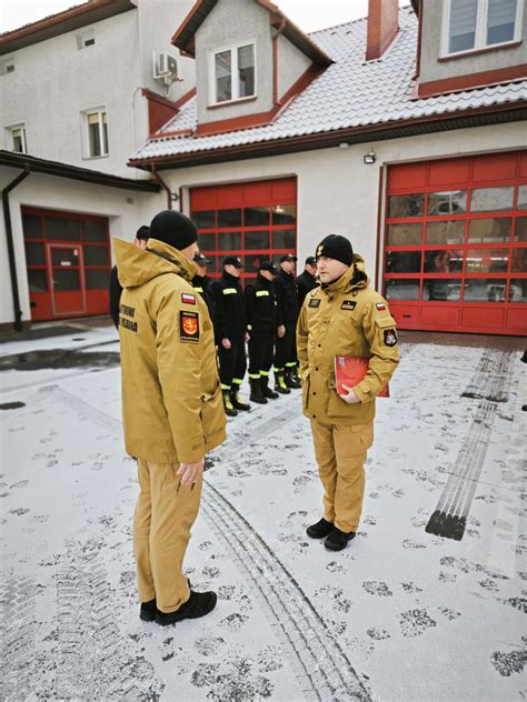 Wręczenie nagród Podkarpackiego Komendanta Wojewódzkiego Komenda