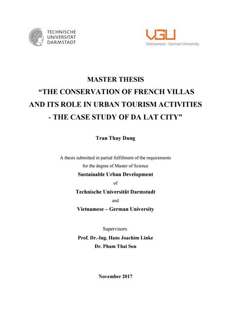 Master Thesis In Urban Sustainable Development By Ttd Arc Issuu