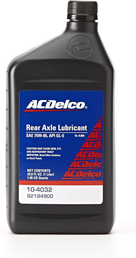 ACDelco GM Original Equipment 10 4032 75W 85 Aceite De Engranaje De Eje