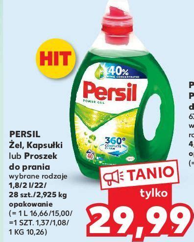 Promocja Proszek Do Prania Deep Clean Persil Regular W Kaufland