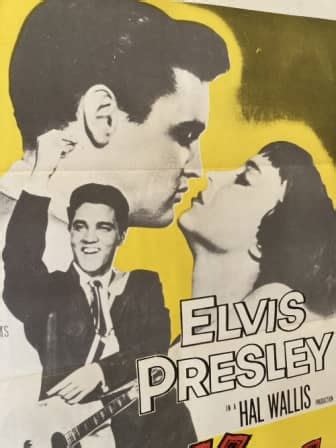 Posters 100 Original 1960s Elvis Presley KING CREOLE Movie Poster