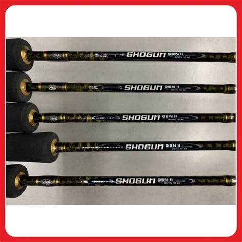 Eupro Shogun Gen II Slow Jigging Spinning And Casting Fishing Rod