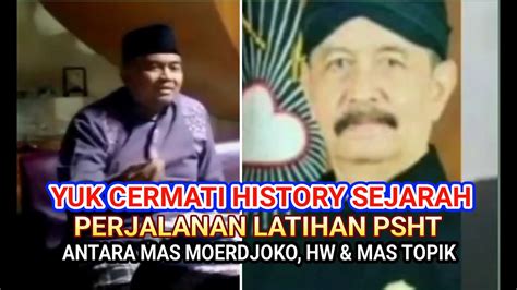 Yuk Cermati History Sejarah Perjalanan Latihan Psht Antara Mas