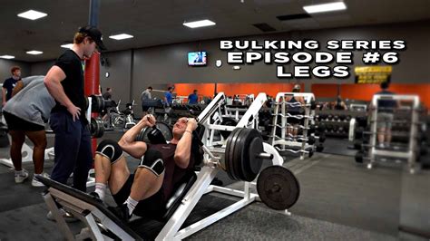 BULKING EP 6 Quad Focused Leg Day YouTube