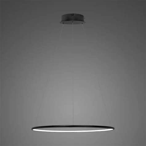 Lampa Wisz Ca Ledowe Okr Gi No Cm In K Czarna Altavola Design