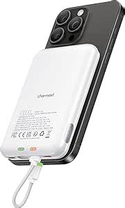 Charmast Portable Charger For Iphone Mah Ultra Compact W Pd