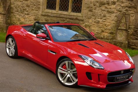 Jaguar F Type Convertible Red