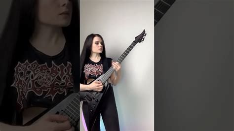 Pantera Domination Solo Cover By Elena Verrier Youtube