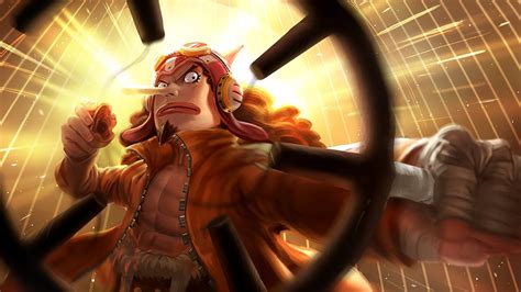 Usopp In Action 4k Ultra Hd One Piece Wallpaper