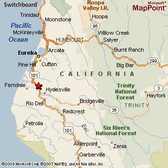 Where Is Fortuna California See Area Map More