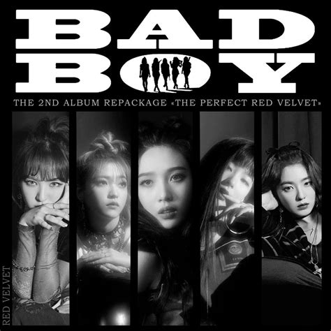 Red Velvet Bad Boy Album Cover By Mar Ra Music Album Covers