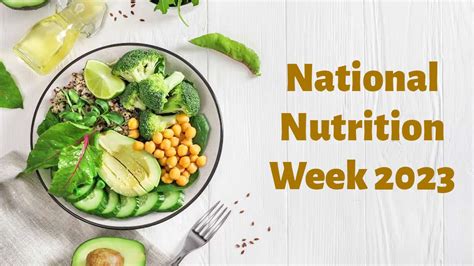 National Nutrition Week 2023 Date Theme History And Significance