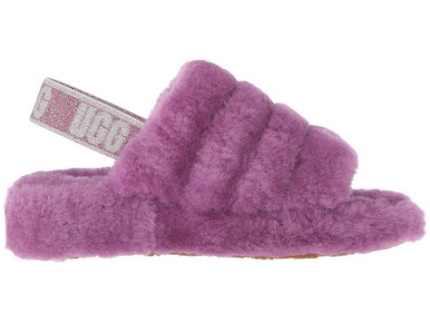 Ugg Rubber Fluff Yeah Slide Pink Dawn Womens Slippers Lyst