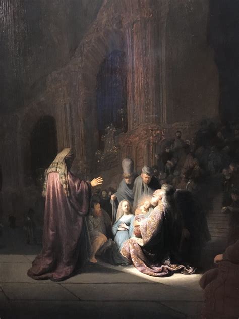 Rembrandt Simeon’s Song Of Praise 1631 Mauritshuis Den Flickr