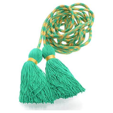 Alb cincture, green and gold color | online sales on HOLYART.com