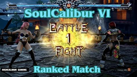 Soulcalibur Vi Sophitia Vs Seong Mi Na Cristiano Rj Ranked Match