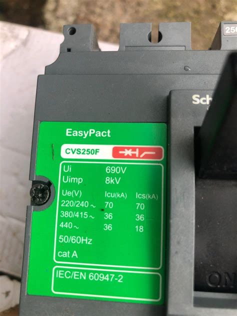 MCCB easy pact CVS 250F 公告欄 Carousell