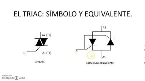 Diac Y Triac Funcionamiento Youtube