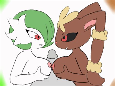 Post 3359851 Animated Gardevoir Lopunny Megaevolution Megagardevoir Megalopunny Porkyman