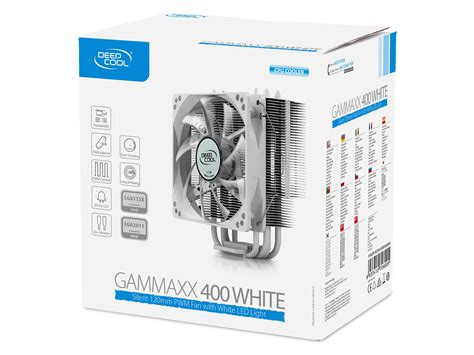 GAMMAXX 400 White DEEPCOOL CPU Air Coolers