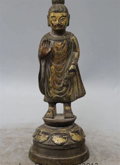 10 Tibet Tibetan Buddhism Bronze Shakyamuni Amitabha Buddha Sakyamuni