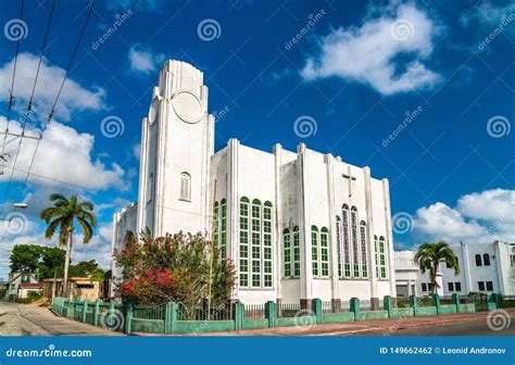 Wesley Methodist Church in Belize City Stock Photo - Image of catholic, landmark: 149662462