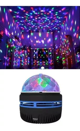 Bola De Luces Led Rgb Giratoria Usb Magic Ball Cuotas sin interés