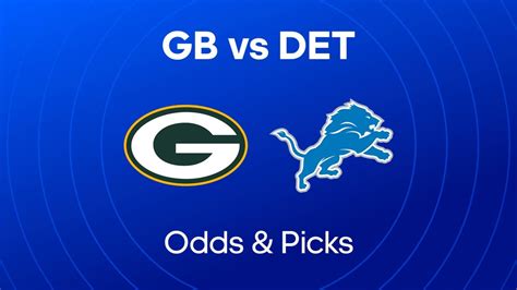 Packers Vs Lions Nfl Betting Picks Prediction Odds And Player Props