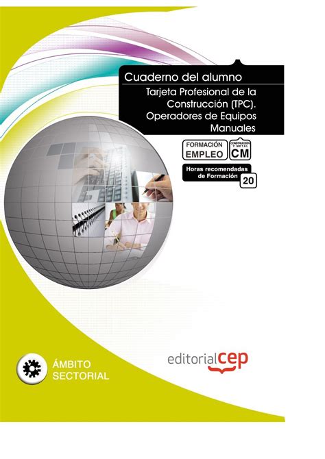 Cuaderno Del Alumno Tarjeta Profesional De La Construcci N Tpc