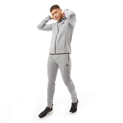 Buy Puma Mens Evotec Sweatpants Medium Grey Heather