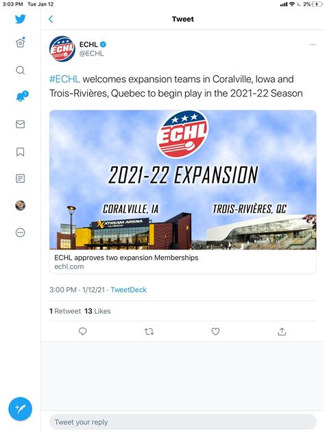 ECHL Teams coming to Iowa and Quebec : r/ECHL