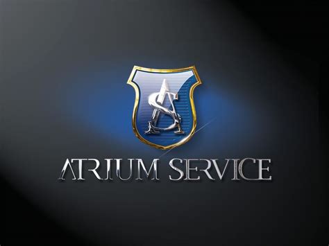 Logotipo Criado Pela Pera Para A Atrium Service Servi Os De Portaria