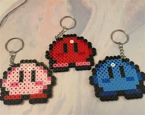 Large Pokeball Perler Bead Sprite Pokemon Inspired Kandi Art Great Ball