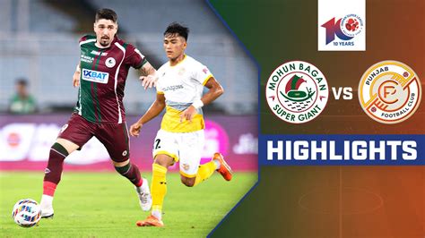 Watch Mohun Bagan Super Giant Vs Punjab FC - Highlights Video Online(HD ...