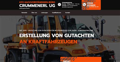 Startseite Kfz Sachverständigen Büro Crummenerl UG