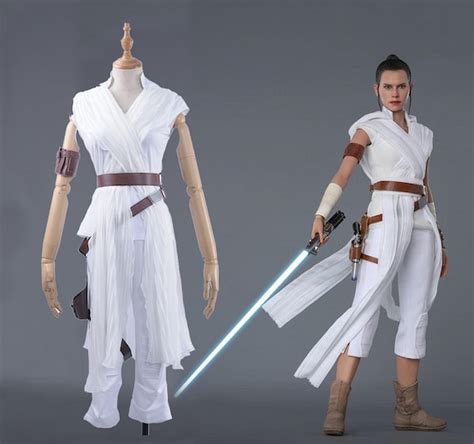 Rey Costume Star The Rise Of Skywalker Cosplay Halloween