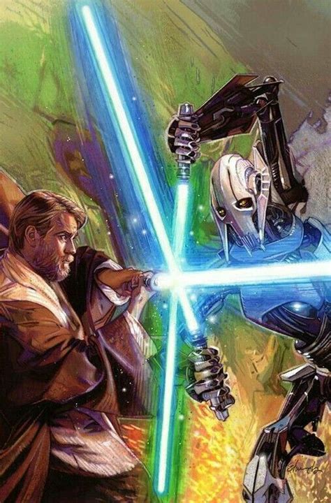 Obi-Wan Kenobi & General Grievous vs Darth Sidious (Sabers) - Battles ...