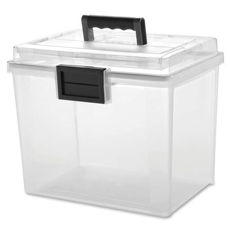 Iris Weather Tight Portable File Box File Storage Containers