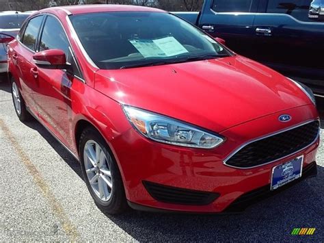 2016 Race Red Ford Focus Se Sedan 111153784 Car Color