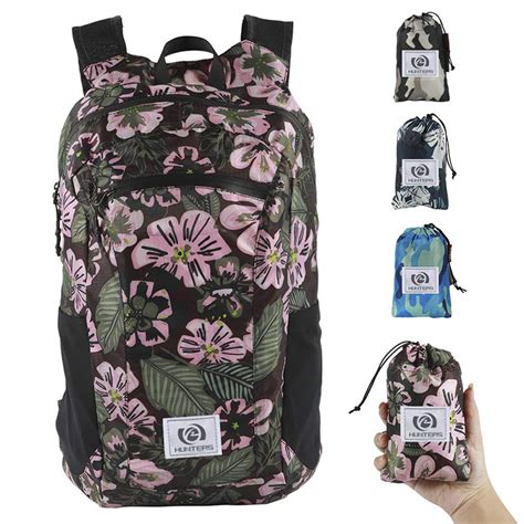 China Hiking Daypack Water Resistant Lightweight Packable Backpack For