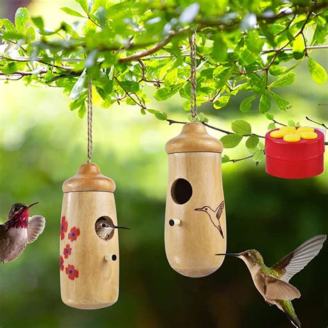 Wooden Hummingbird House - USAMERICA SHOP