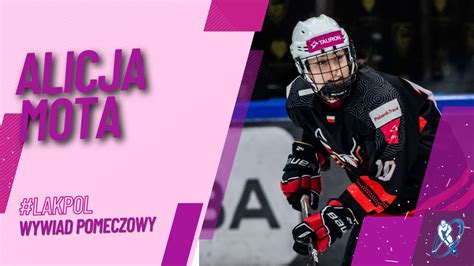 Alicja Mota Po Meczu EWHL KEHV Lakers Tauron Metropolia Silesia