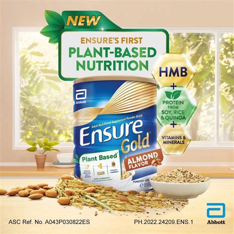 Ensure Gold Plant Based Almond Vanilla Wheat Coffee Flavour G