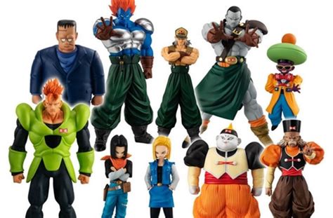 Bandai HG Dragon Ball Z Android Complete Set