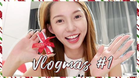 VLOGMAS 2020 Day 1 突如其来的VLOGMAS好吃的日本快熟拉面Gucci口红试色 Sylvia Cing